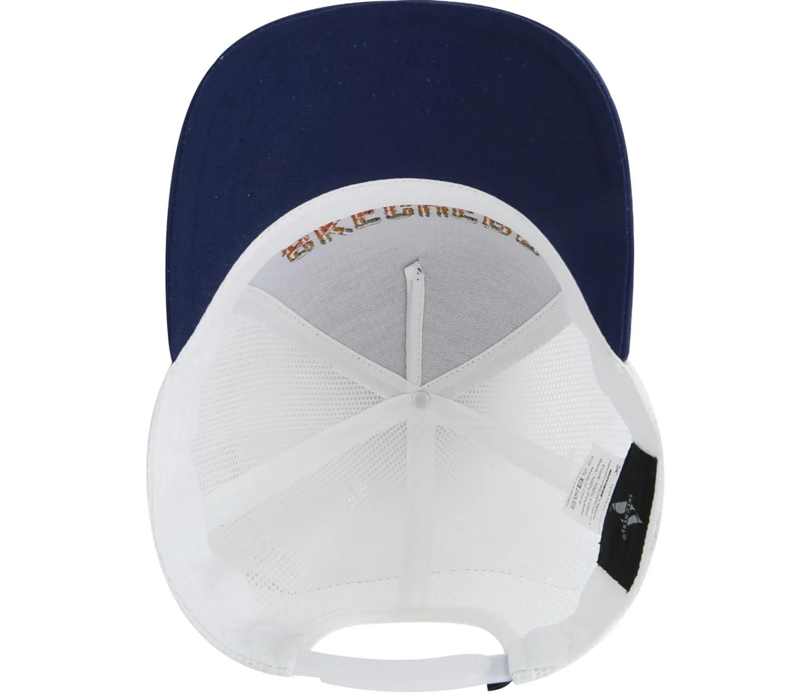 Acessórios-SKECHERS Textured Logo Trucker Hat CARVÃO / NAVY