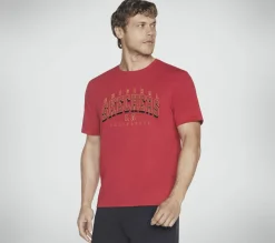 Partes De Cima|Partes De Cima-SKECHERS University Tee VERMELHO / ROJO