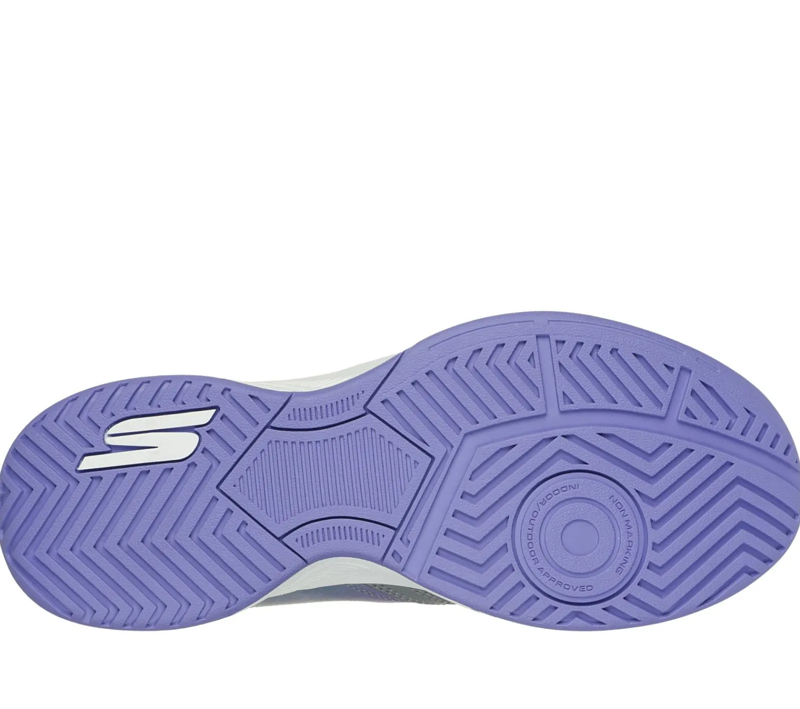 Com Atacadores|Sapatilhas-SKECHERS Viper Court Smash - Pickleball CINZENTO / ROXO