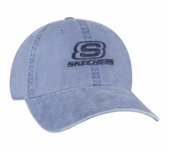 Acessórios Para A Cabeça-SKECHERS Washed Dad Hat AZUL