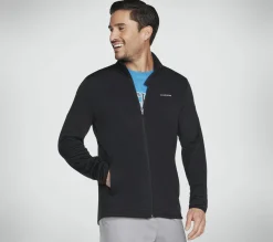 Partes De Cima|Partes De Cima-SKECHERS SKECH-KNITS ULTRA GO Thermal Full Zip Jacket PRETO