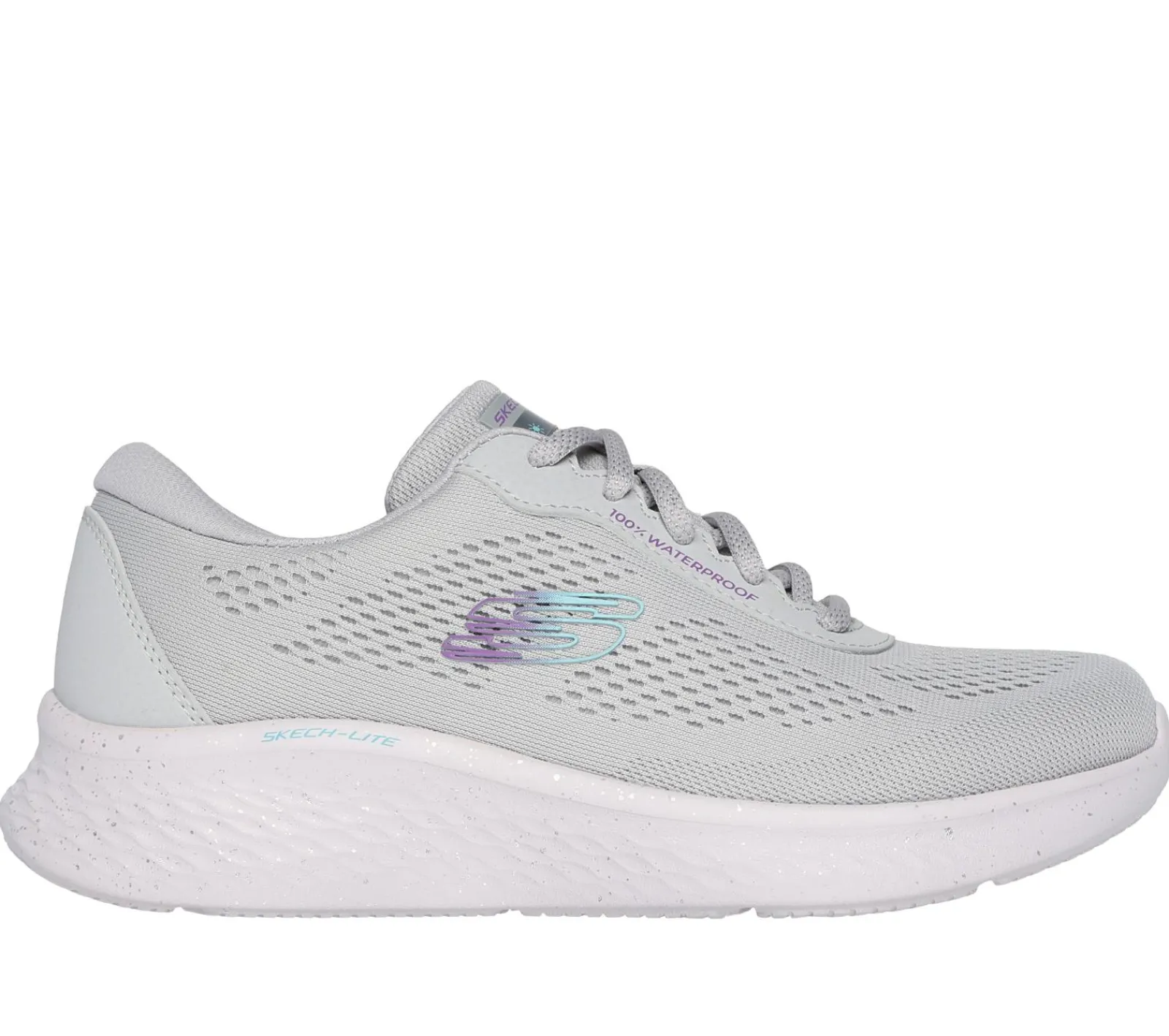 Com Atacadores|Sapatilhas-SKECHERS Skech-Lite Pro - Through The Mud CINZENTO CLARO