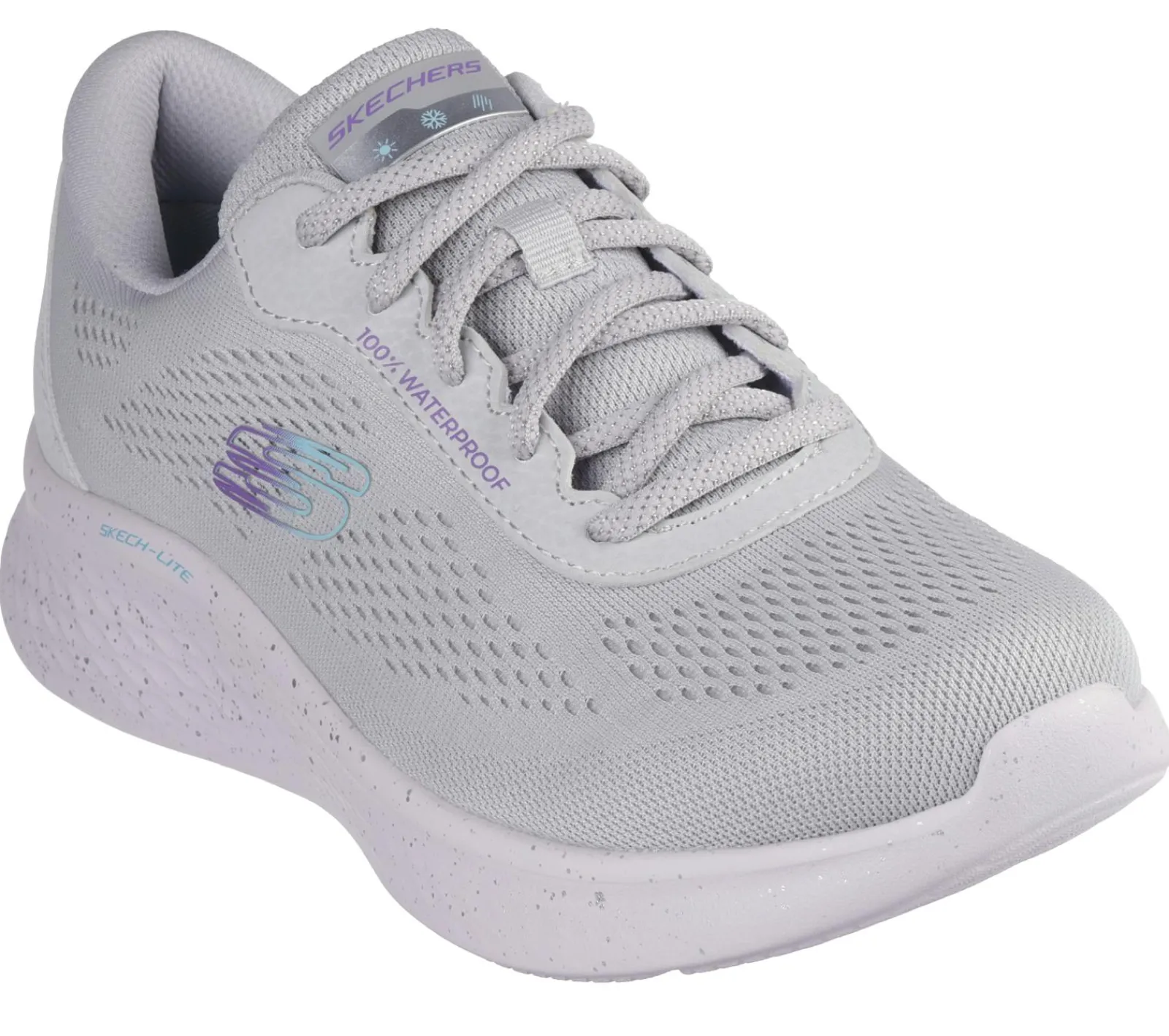 Com Atacadores|Sapatilhas-SKECHERS Skech-Lite Pro - Through The Mud CINZENTO CLARO