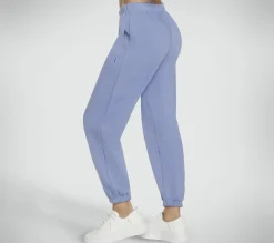 Calças|Partes De Baixo-SKECHERS SKECH-SWEATS Delight Jogger ROXO / PRATEADO