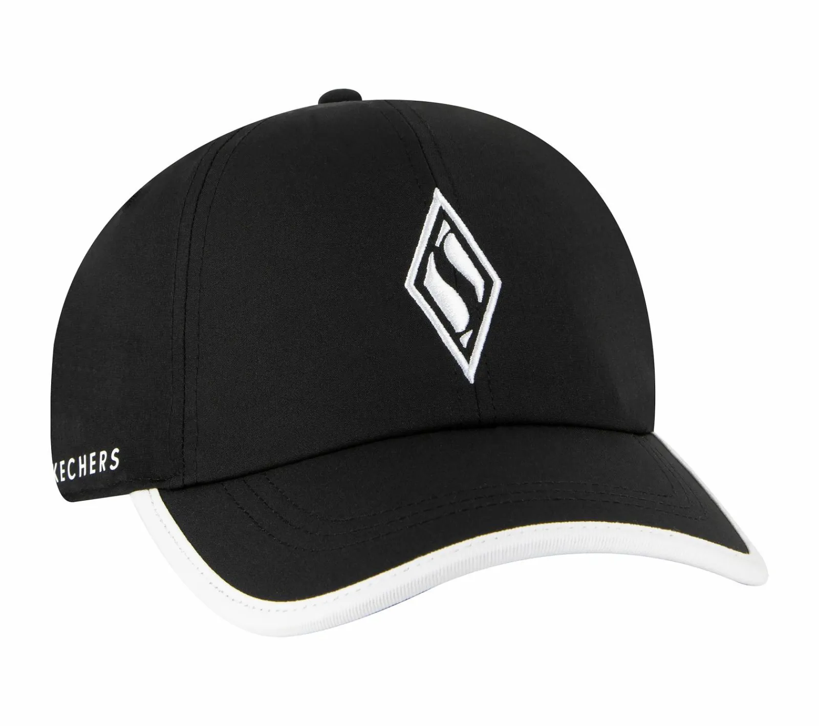 Acessórios Para A Cabeça|Chapéus E Gorros-SKECHERS Skechweave Diamond Colorblock Hat PRETO