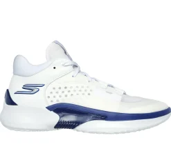 Sapatilhas-SKECHERS SKX RESAGRIP BRANCO / AZUL / LIMA