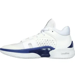 Sapatilhas-SKECHERS SKX RESAGRIP BRANCO / AZUL / LIMA