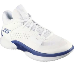 Sapatilhas-SKECHERS SKX RESAGRIP BRANCO / AZUL / LIMA