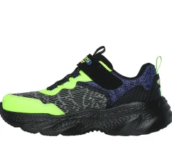 Luzes|Sapatilhas-SKECHERS S-Lights: Creature-Lights PRETO / LIMA
