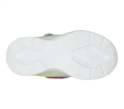 Calçado Sem Atacadores|Luzes-SKECHERS S-Lights: Glimmer Kicks - Skech Pets ROSA / MULTICOR