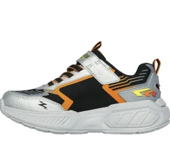 Calçado Sem Atacadores|Luzes-SKECHERS S-Lights: Light Storm 3.0 PRATEADO / PRETO