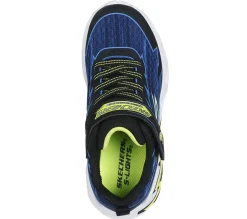 Sapatilhas-SKECHERS S-Lights: Light Storm 2.0 - Bolt-Brights PRETO / AZUL