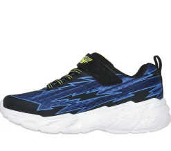 Sapatilhas-SKECHERS S-Lights: Light Storm 2.0 - Bolt-Brights PRETO / AZUL