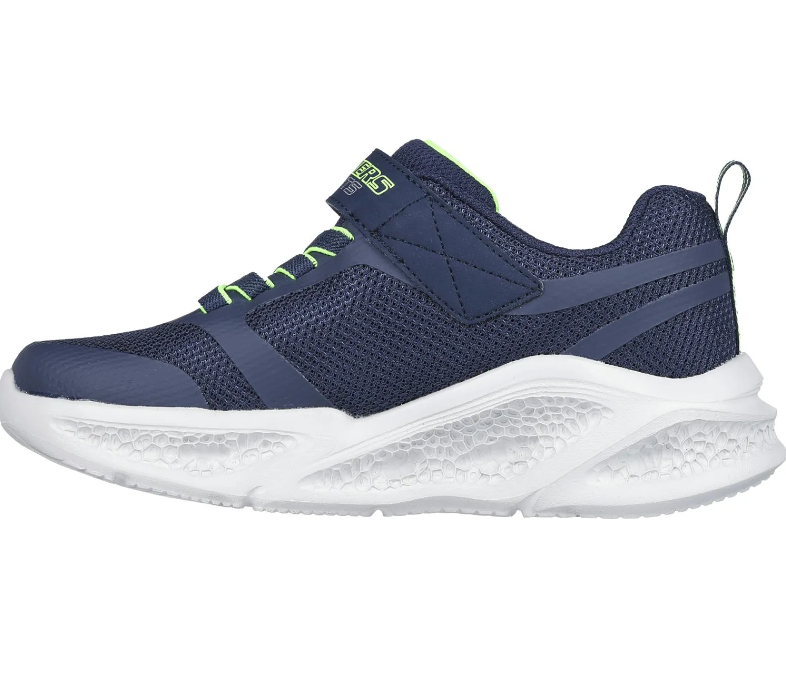 Calçado Sem Atacadores|Luzes-SKECHERS S-Lights: Meteor-Lights NAVY / LIMA