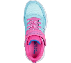 Sapatilhas|Luzes-SKECHERS S-Lights: Sola Glow - Ombre Deluxe ROSA / TURQUESA