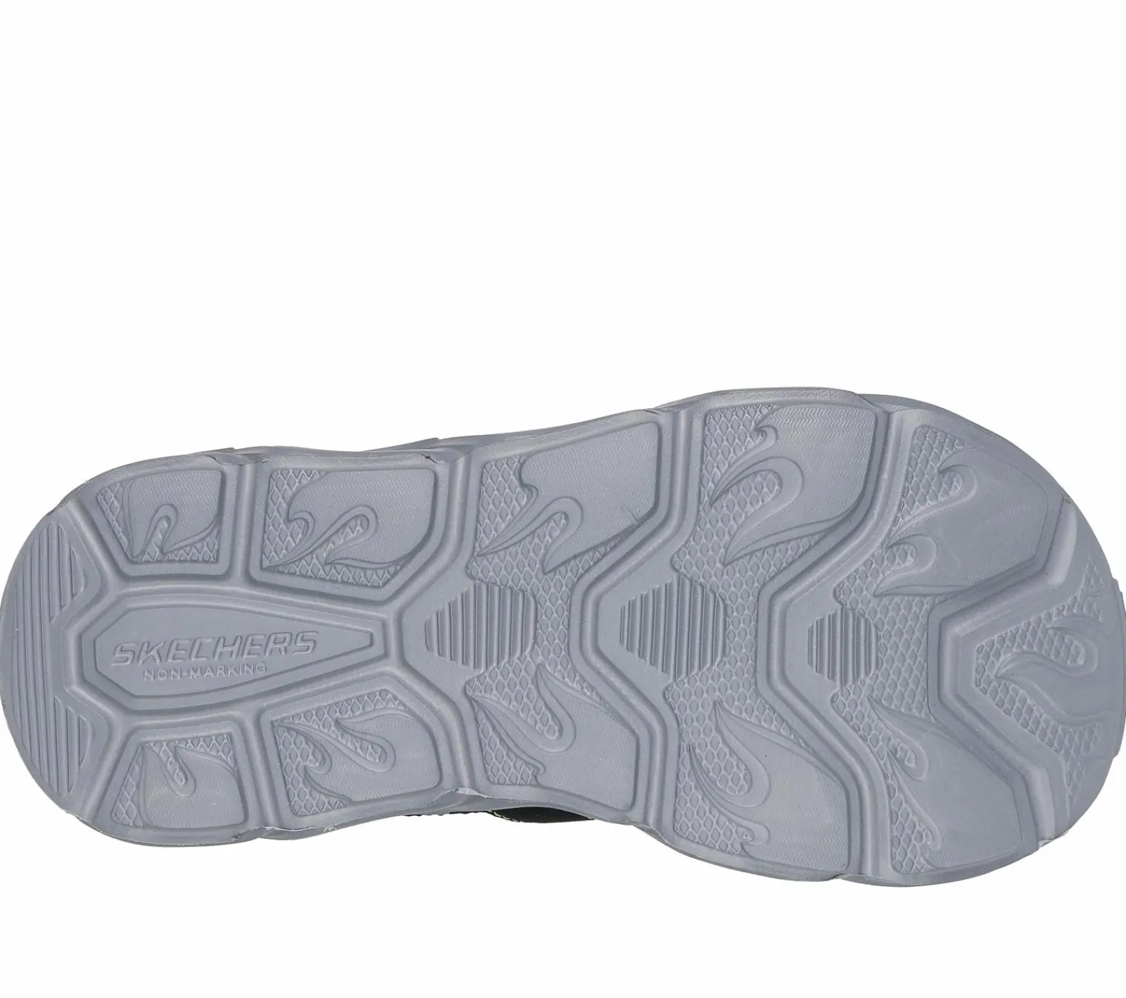 Sandálias-SKECHERS S-Lights: Thermo-Flash - Hydro-Flare PRETO / LIMA
