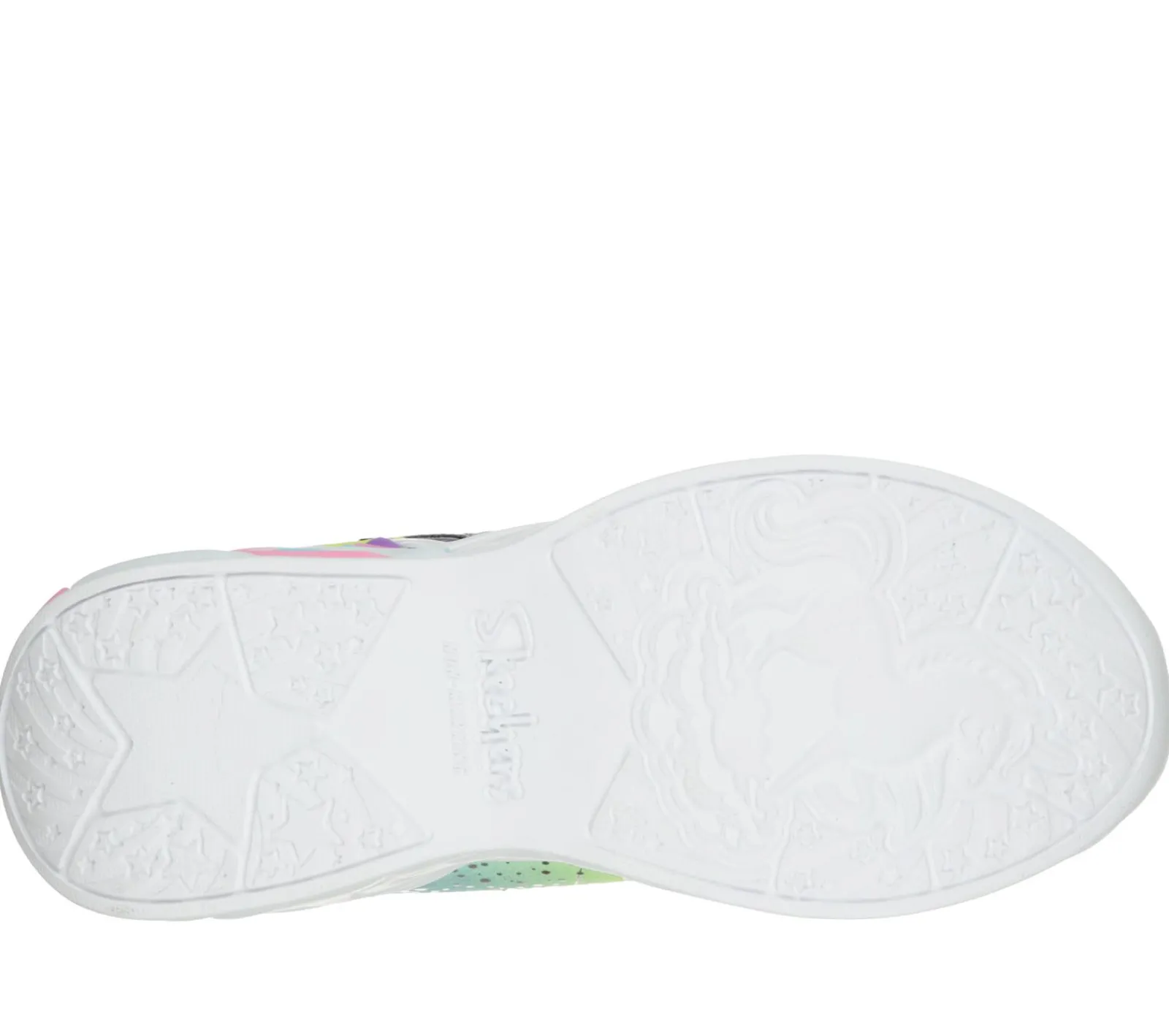 Luzes|Sapatilhas-SKECHERS S-Lights: Unicorn Dreams ROXO / MULTICOR
