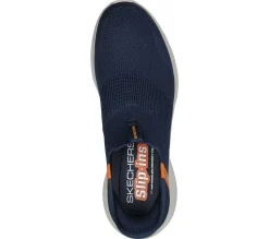 Calçado Sem Atacadores|Hands Free Slip-Ins-SKECHERS Slip-ins: Ultra Flex 3.0 - Viewpoint NAVY / LARANJA
