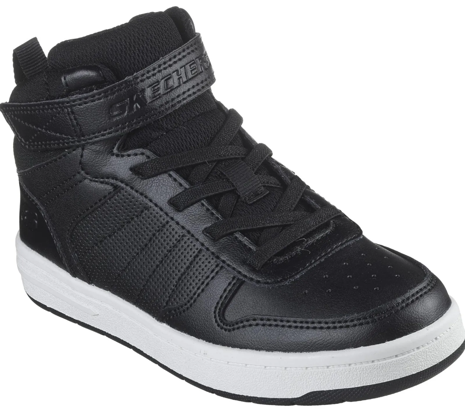 Calçado Sem Atacadores|Sapatilhas-SKECHERS Smooth Street - Vorrez PRETO / BRANCO