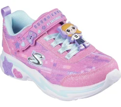 Sapatilhas-SKECHERS Snuggle Sneaks - Skech Squad ROSA / MULTICOR