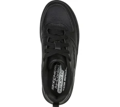 Com Atacadores|Sapatilhas-SKECHERS Sport Court 92 PRETO