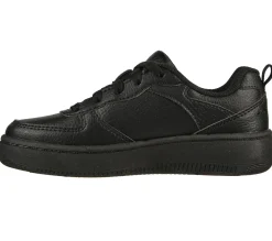 Com Atacadores|Sapatilhas-SKECHERS Sport Court 92 PRETO