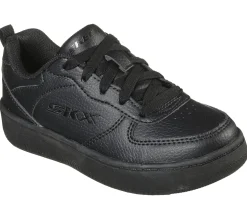 Com Atacadores|Sapatilhas-SKECHERS Sport Court 92 PRETO