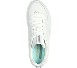 Com Atacadores|Sapatilhas Casuais-SKECHERS Sport Court 92 - Illustrious BRANCO