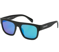 Óculos De Sol-SKECHERS Square Sunglasses PRETO
