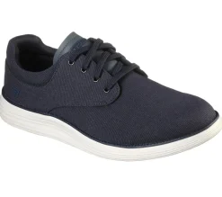 Sapatos Com Atacadores-SKECHERS Status 2.0 - Burbank NAVY