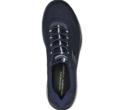 Calçado Sem Atacadores|Sapatilhas Casuais-SKECHERS Summits NAVY