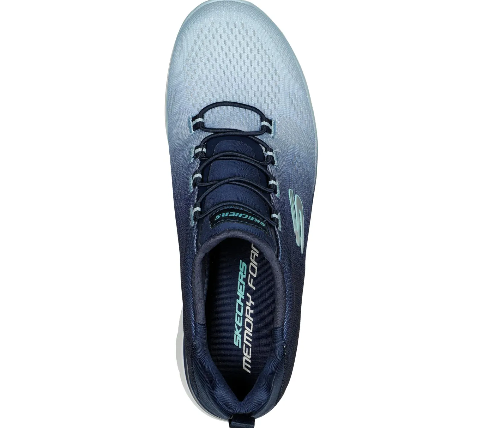 Calçado Sem Atacadores|Sapatilhas Casuais-SKECHERS Summits - Bright Charmer NAVY