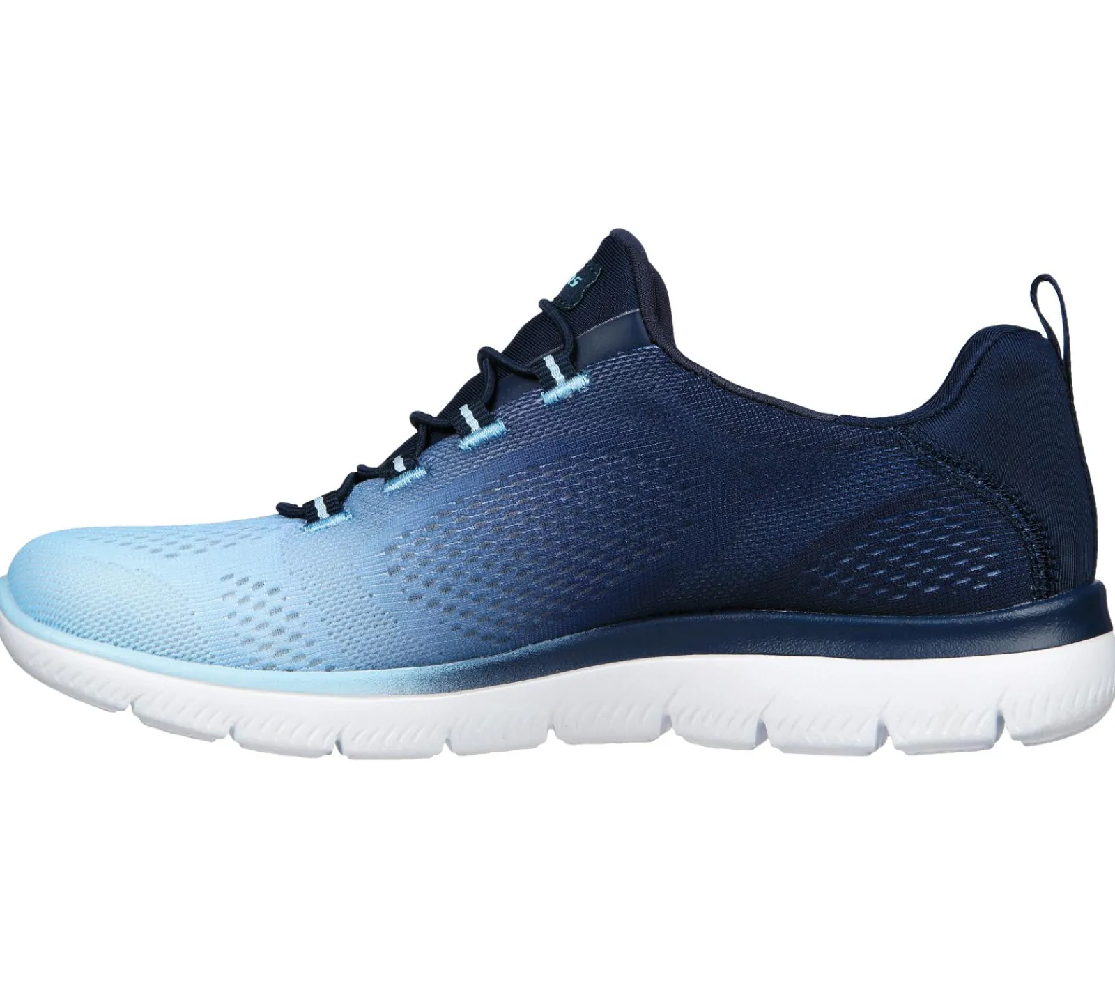 Calçado Sem Atacadores|Sapatilhas Casuais-SKECHERS Summits - Bright Charmer NAVY
