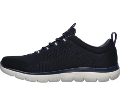 Calçado Sem Atacadores-SKECHERS Summits - Louvin NAVY