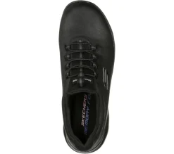 Calçado Sem Atacadores|Sapatilhas-SKECHERS Summits - Oh So Smooth PRETO