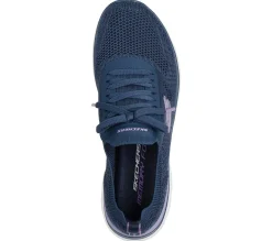 Calçado Sem Atacadores|Sapatilhas-SKECHERS Summits - Sneak Peek NAVY / LAVANDA