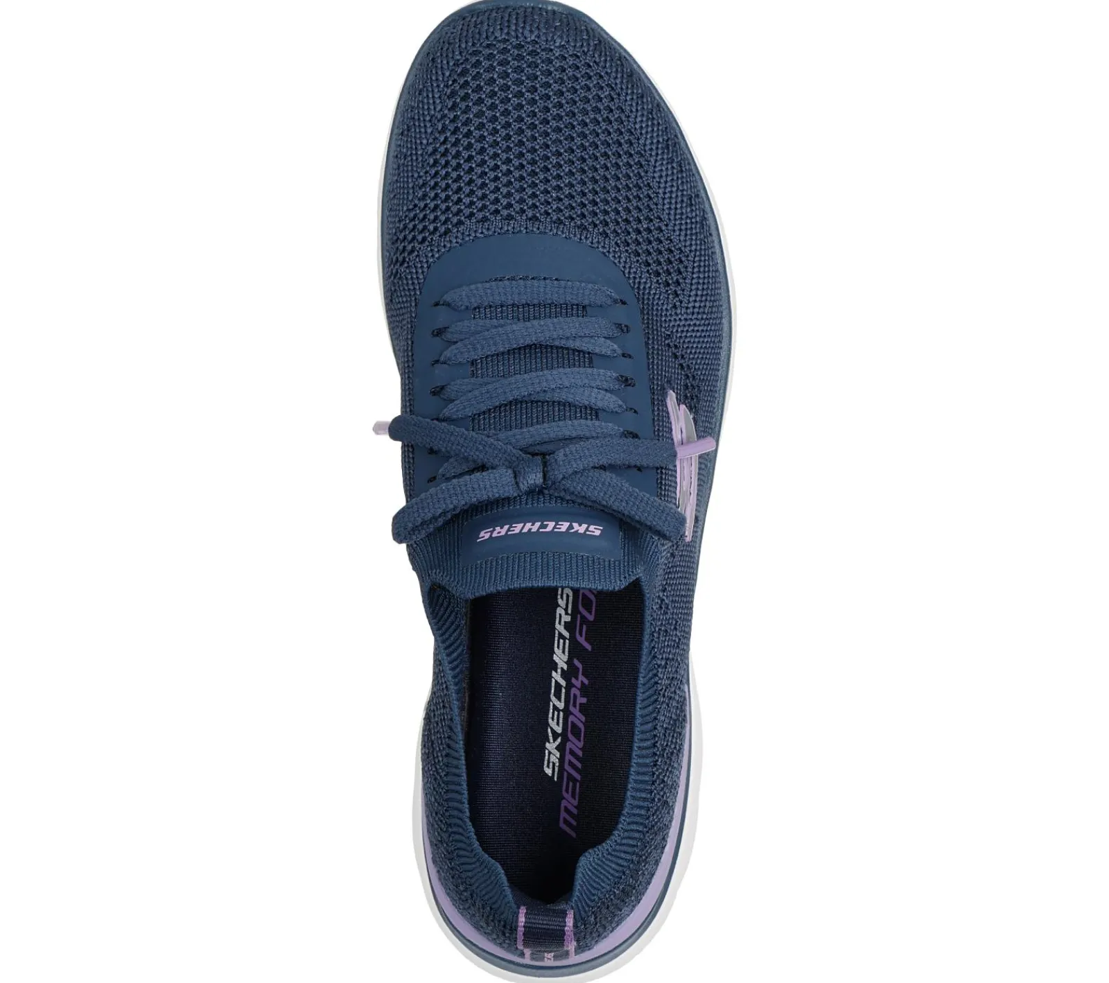 Calçado Sem Atacadores|Sapatilhas-SKECHERS Summits - Sneak Peek NAVY / LAVANDA
