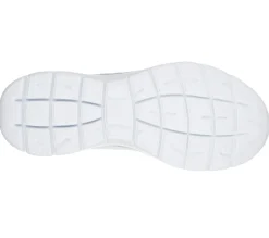 Com Atacadores|Sapatilhas-SKECHERS Summits - Suited BRANCO / PRATEADO