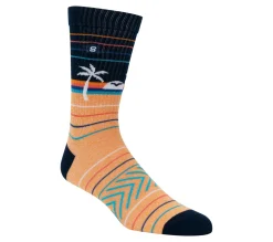Meias|Acessórios-SKECHERS Sunset Crew Socks - 1 Pair MULTICOR