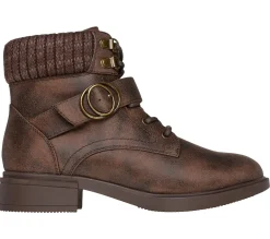 Com Atacadores|Botas-SKECHERS Tenley - Dreaming Of Fall CASTANHO