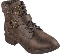 Com Atacadores|Botas-SKECHERS Tenley - Dreaming Of Fall CASTANHO