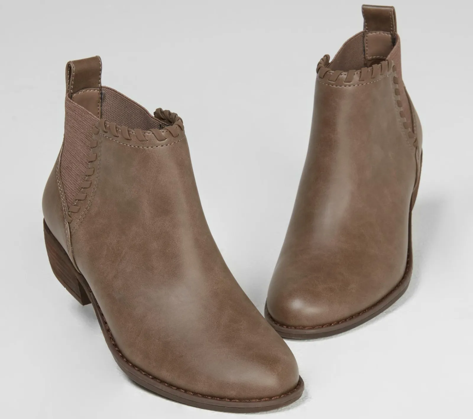 Calçado Sem Atacadores|Botas-SKECHERS Texas - Fall Crush TAUPE ESCURO
