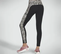 Calças|Partes De Baixo-SKECHERS The GOSTRETCH Mini Cheetah 7/8 HW Legging CASTANHO / CAMEL