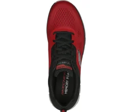 Sapatos Com Atacadores|Sapatilhas-SKECHERS Track - Broader VERMELHO / PRETO