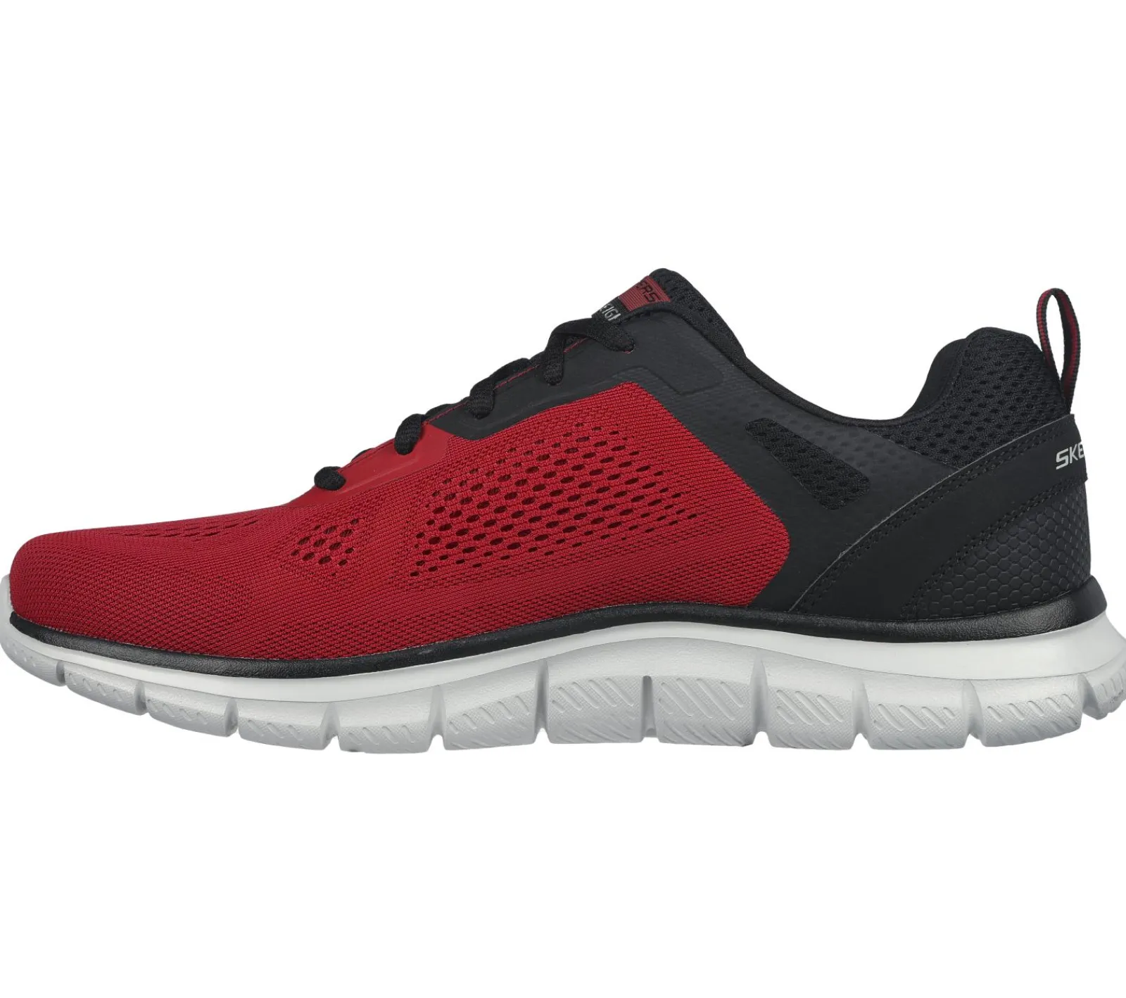 Sapatos Com Atacadores|Sapatilhas-SKECHERS Track - Broader VERMELHO / PRETO