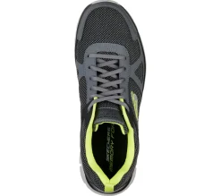 Sapatilhas-SKECHERS Track - Bucolo CARVÃO / LIMA