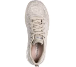 Com Atacadores|Sapatilhas-SKECHERS Track - Daytime Dreamer TAUPE / ROSA