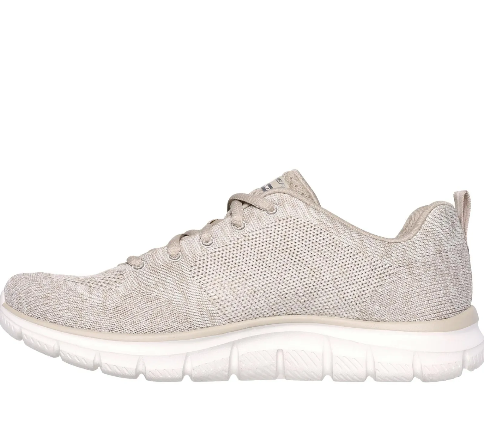 Com Atacadores|Sapatilhas-SKECHERS Track - Daytime Dreamer TAUPE / ROSA