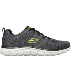 Sapatilhas-SKECHERS Track - Front Runner CARVÃO / PRETO