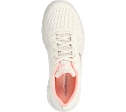 Com Atacadores|Sapatilhas Casuais-SKECHERS Track - New Staple NATURAL / ROSA
